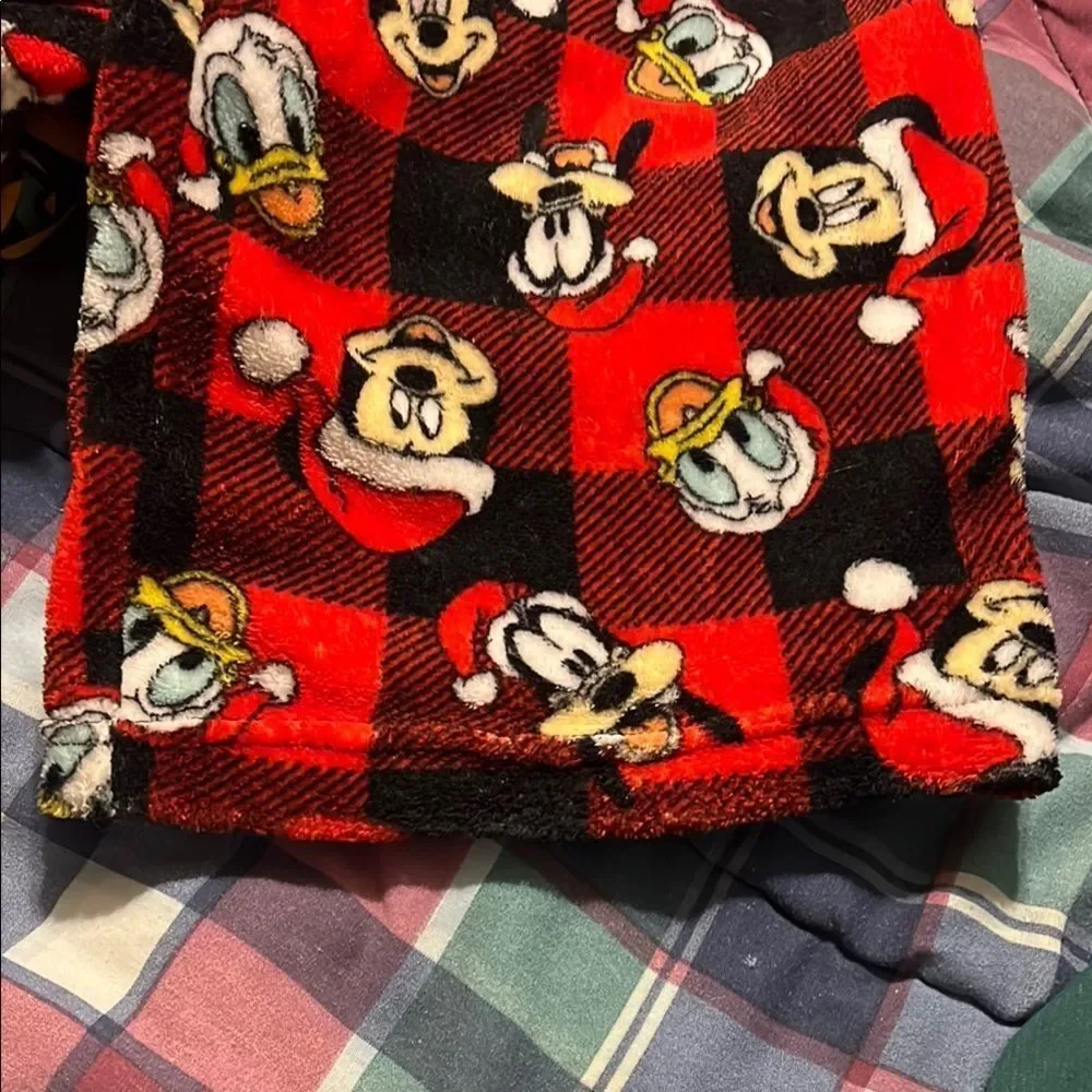 Disney Red and Black Fleece Pajama Pants - Picture 3 of 3